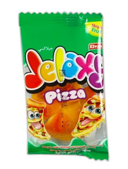 Jelaxy Pizza Soft Candy 20 Gr. 24 Pieces (1 Box) - 2