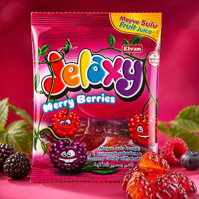 Jelaxy Salkım Böğürtlen 20 Gr. 24 Paket (1 Kutu) - 3
