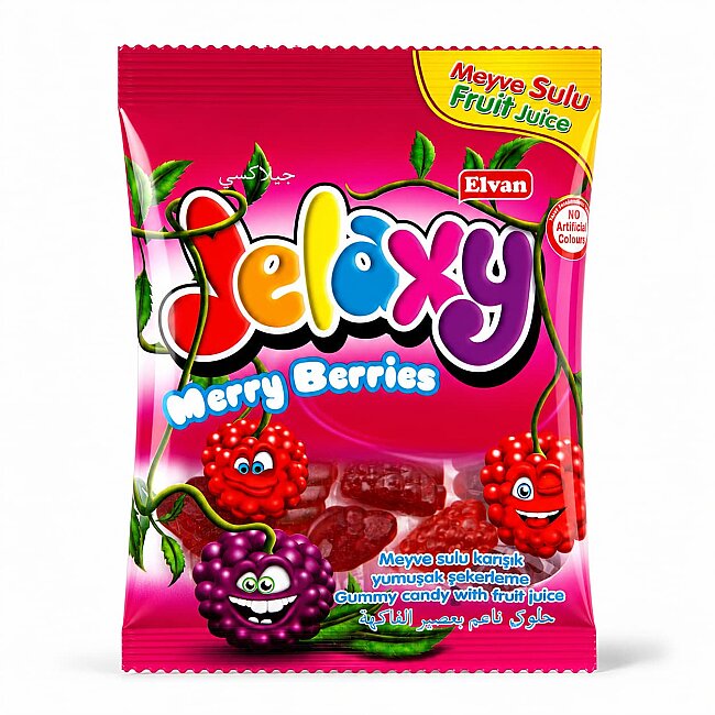 Jelaxy Salkım Böğürtlen 20 Gr. 24 Paket (1 Kutu) - 2