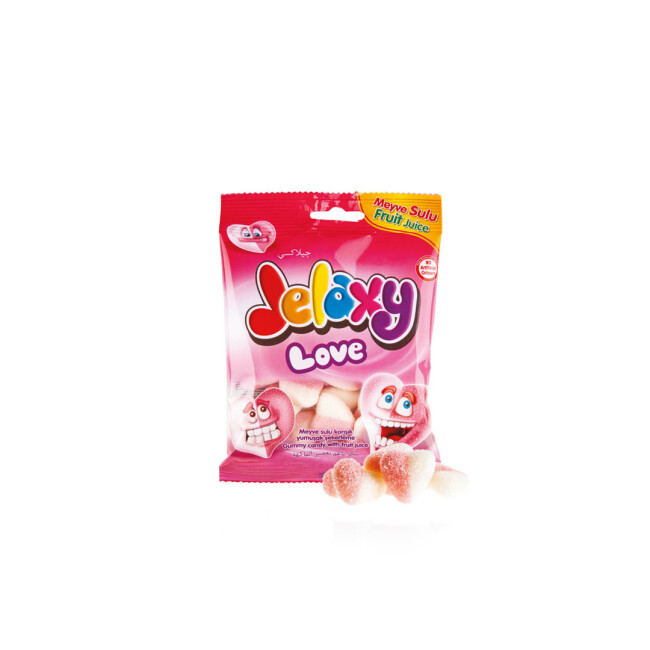 Jelaxy Şekerli Kalp 80 Gr (1 Adet) - Jelaxy