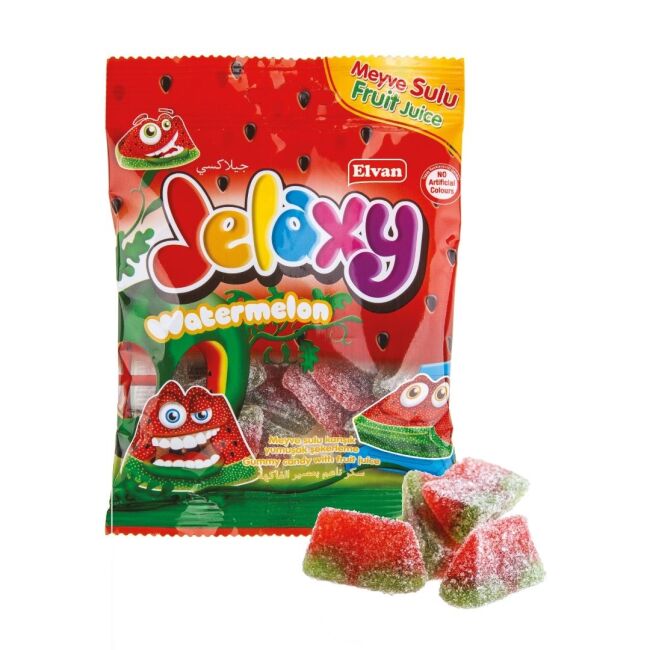 Jelaxy Şekerli Karpuz 80 Gr. (1 Paket) - Jelaxy