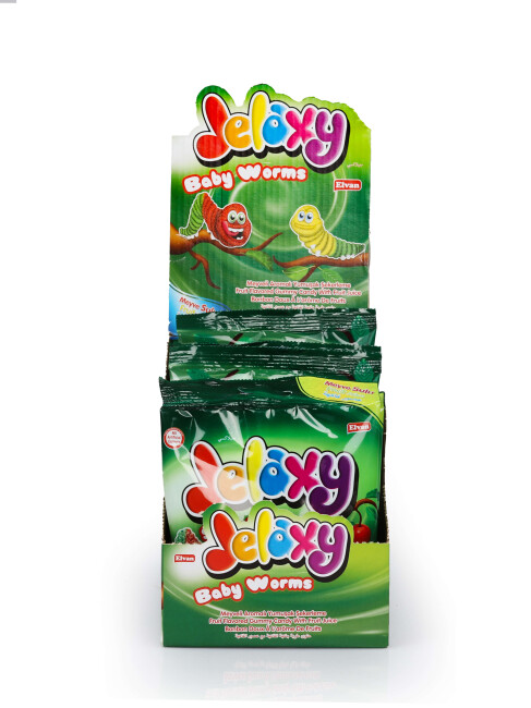 Jelaxy Kurtçuk 80 Gr. 12 Adet (1 Kutu) - 3