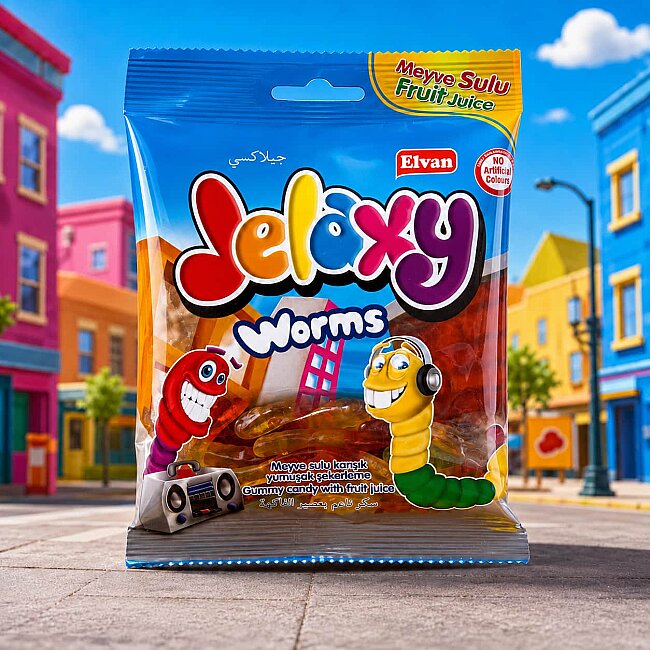 Jelaxy Solucan 80 Gr. 12 Adet (1 Kutu) - 3