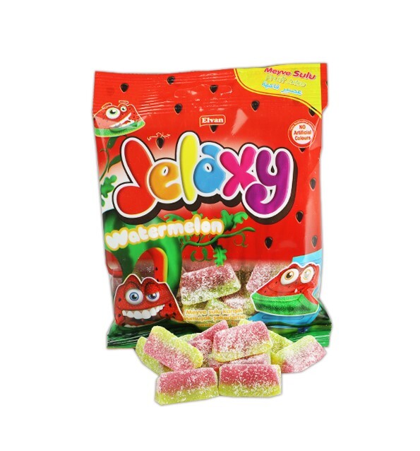Jelaxy Sugared Watermelon 80 Gr. (1 package) - Jelaxy