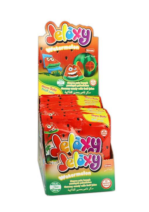 JELAXY Sugared Watermelon 80 Gr. 12 Pieces (1 Box) - 3