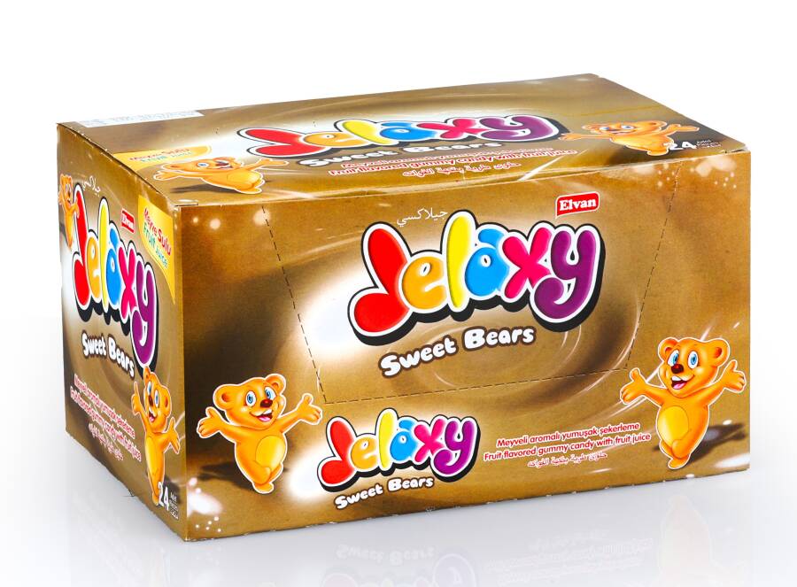 Jelaxy Teddy Bear 20 Gr. 24 Pieces (1 Box) - 4