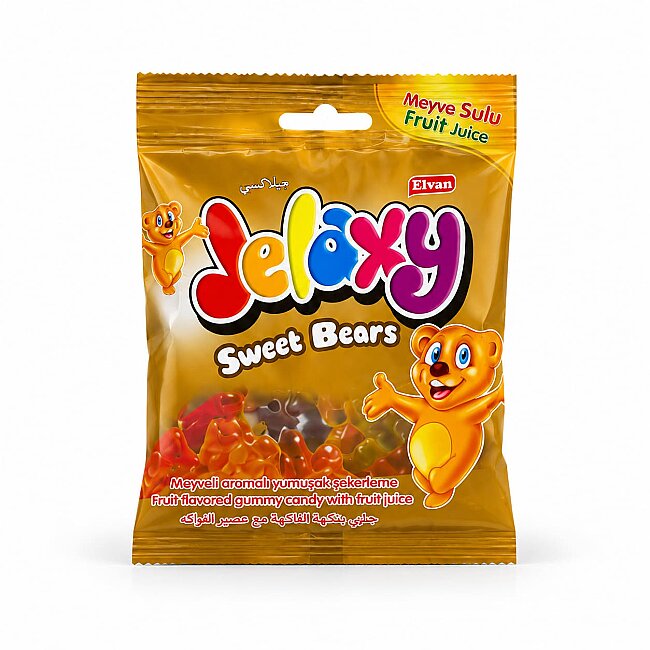Jelaxy Teddy Bear 20 Gr. 24 Pieces (1 Box) - 2
