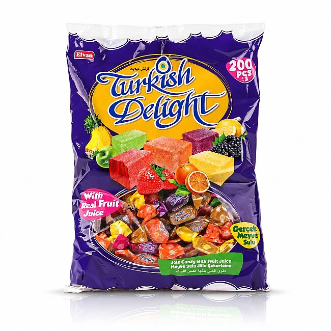Jelaxy Turkish Delight 1000 Gr. (1 Bag) 