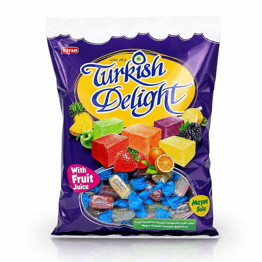 Jelaxy Turkish Delight 800 Gr. (1 Bag) - 1