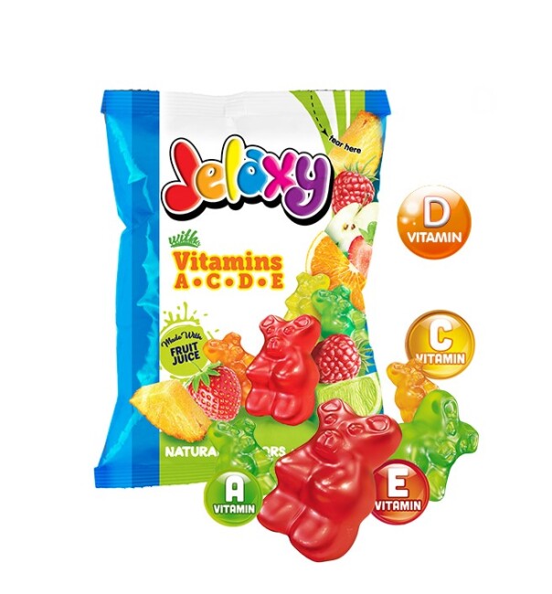 Jelaxy Vitamin Bear 130 Gr. (1 package) - Jelaxy