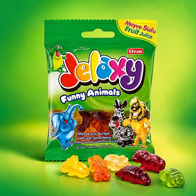 Jelaxy Zoo 20 Gr. 24 Pieces (1 Box) - 5
