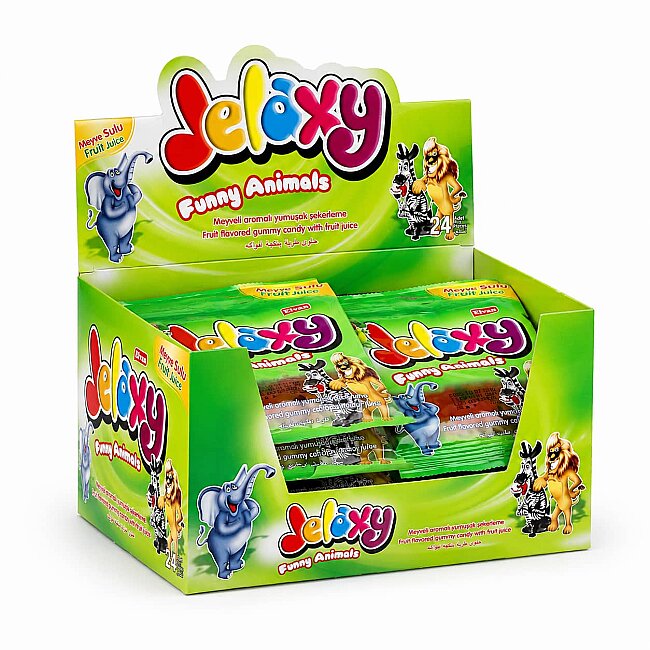 Jelaxy Zoo 20 Gr. 24 Pieces (1 Box) - 4
