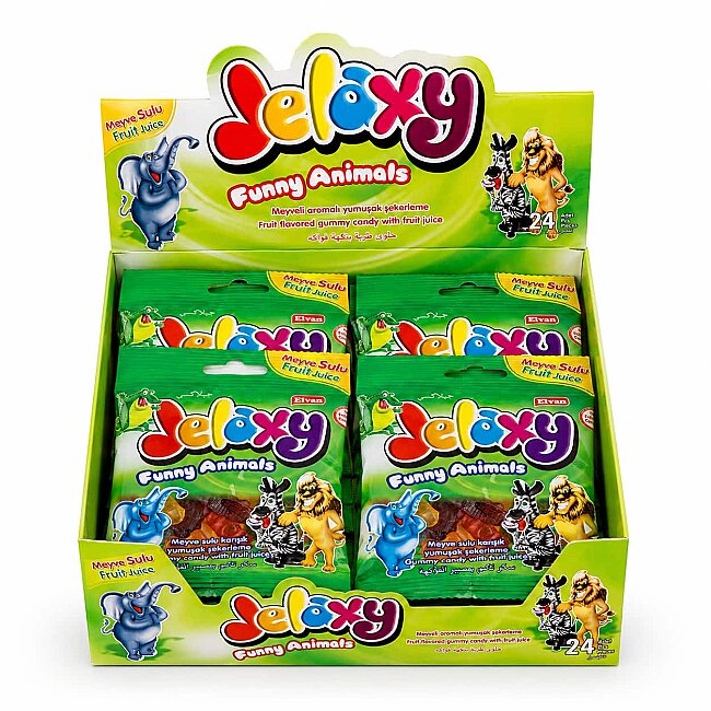 Jelaxy Zoo 20 Gr. 24 Pieces (1 Box) - 3