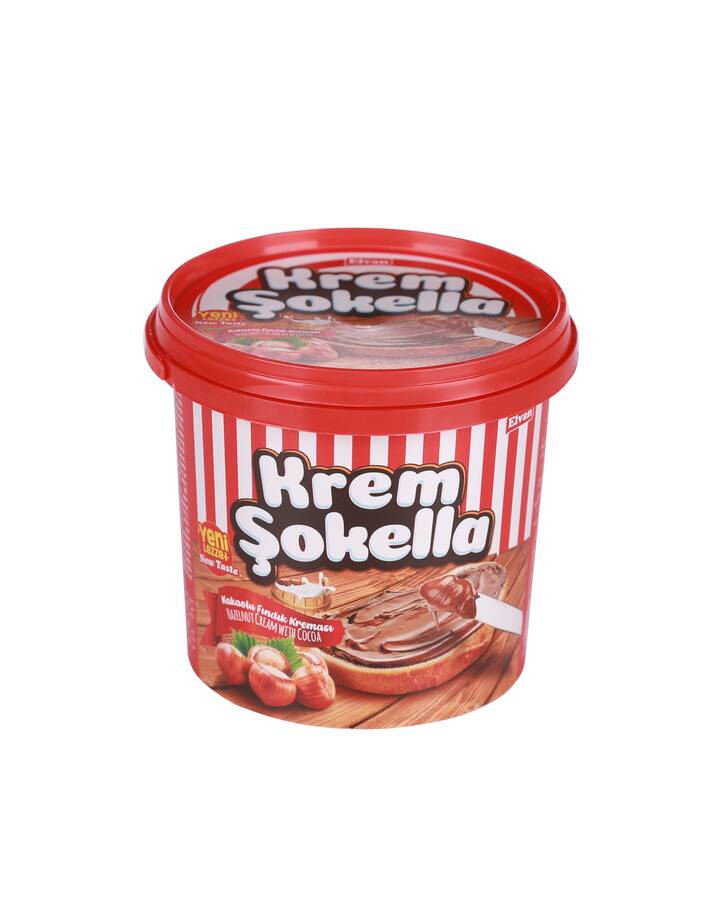 Krem Şokella Kova 1000 Gr. (1 Adet) Diğer Çikolata Elvan