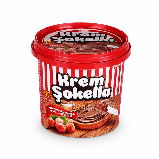 Krem Şokella Kova 1000 Gr. (1 Adet) - Elvan