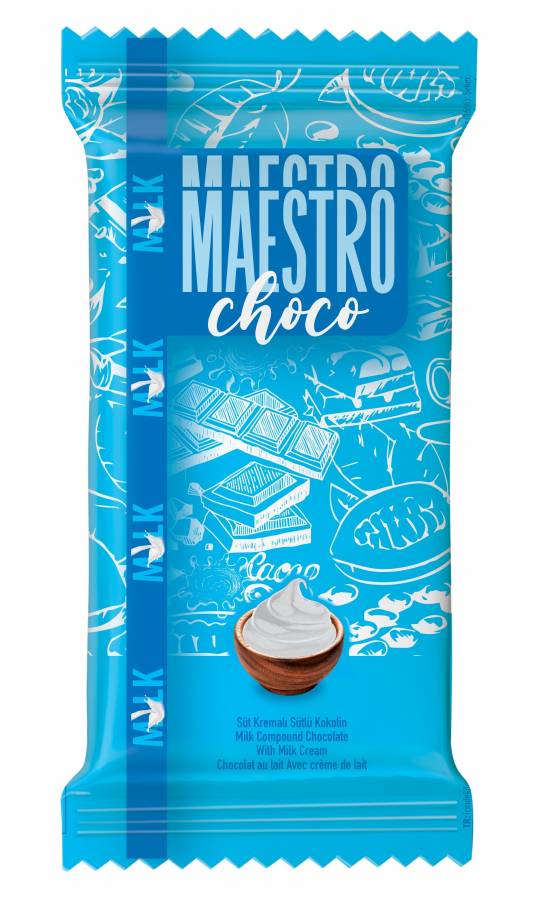 Maestro Tablet Sütlü 100 Gr. 1 Adet