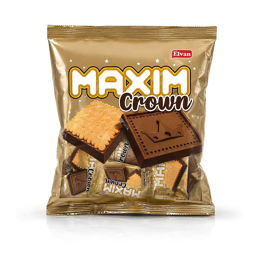 Maxim Crown Kakaolu Bisküvi 275 Gr. (1 Poşet) - 1