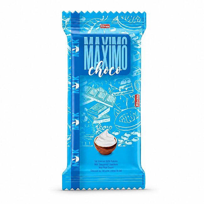 Maximo Tablet Sütlü 100 Gr. (1 Adet) - Elvan