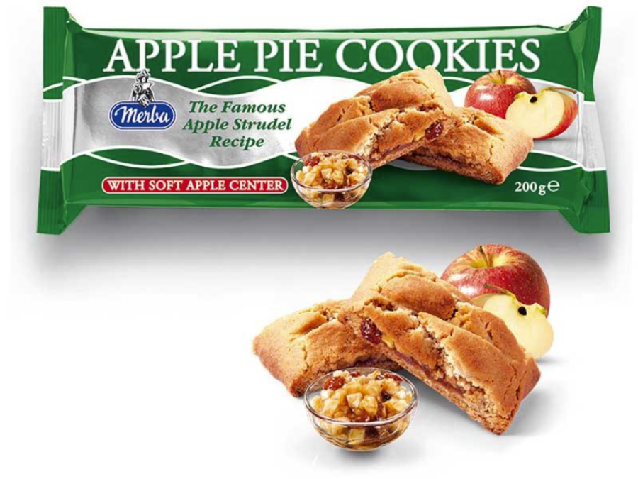 Merba Apple Pie Cookies 200 Gr. (1 Adet) - 1