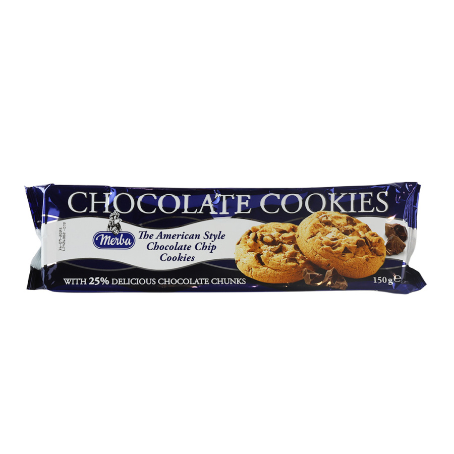 Merba Chocolate Cookies 150 Gr. (1 Paket) - 1