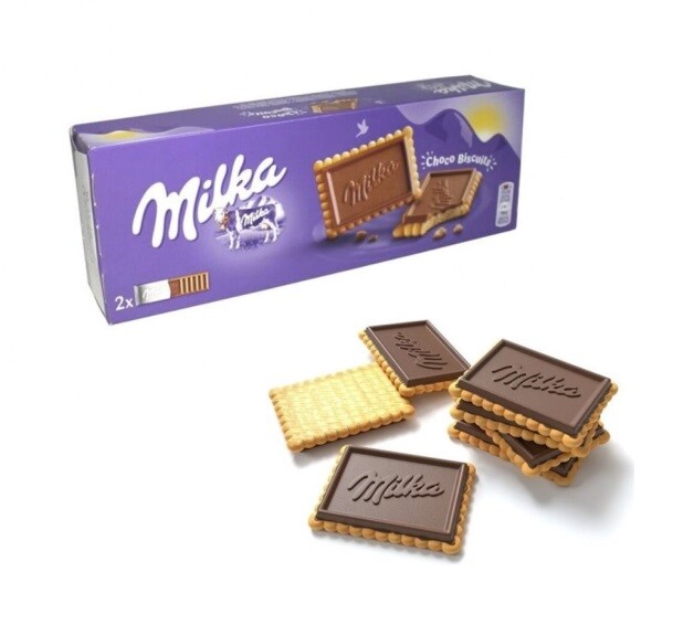 Milka Choco Biscuits 150 Gr. (1 box) - Milka