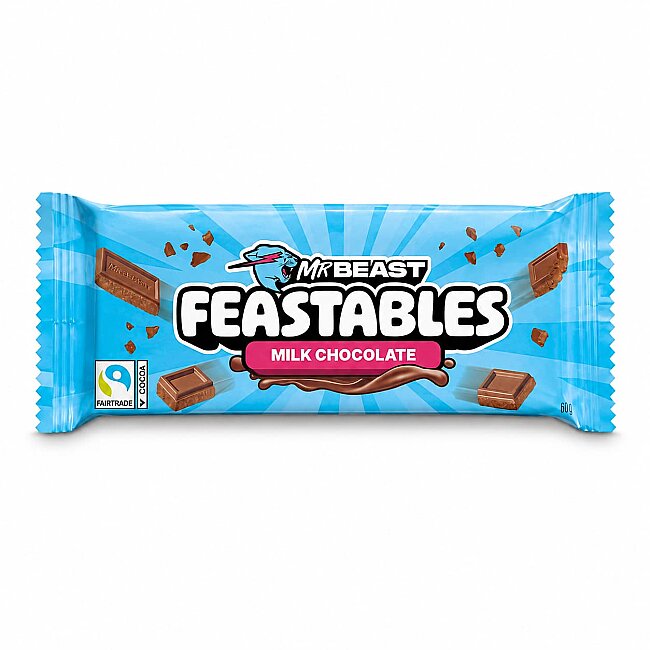 Mr. Beast Sütlü Çikolata 60 Gr. (1 Adet) - Mrbeast