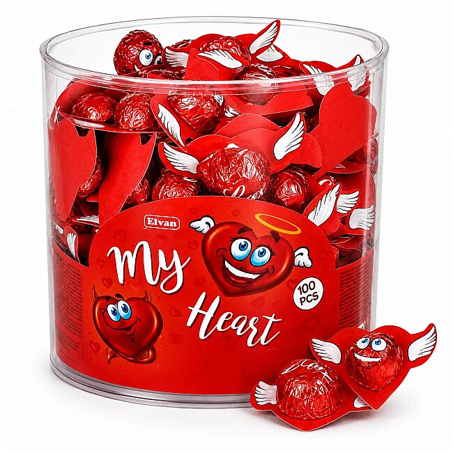 My Heart 8Gr. 100 Adet (1 Kase) - Elvan