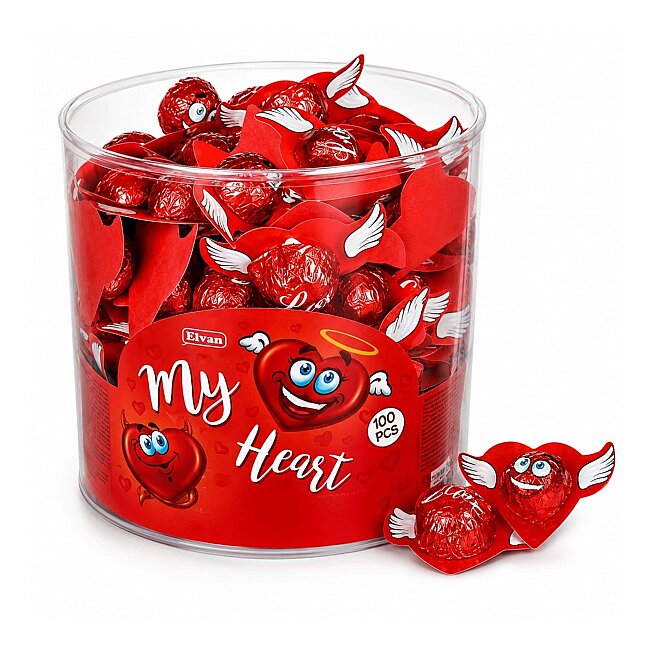 My Heart 8Gr. 100 Pieces (1 Bowl) - Elvan