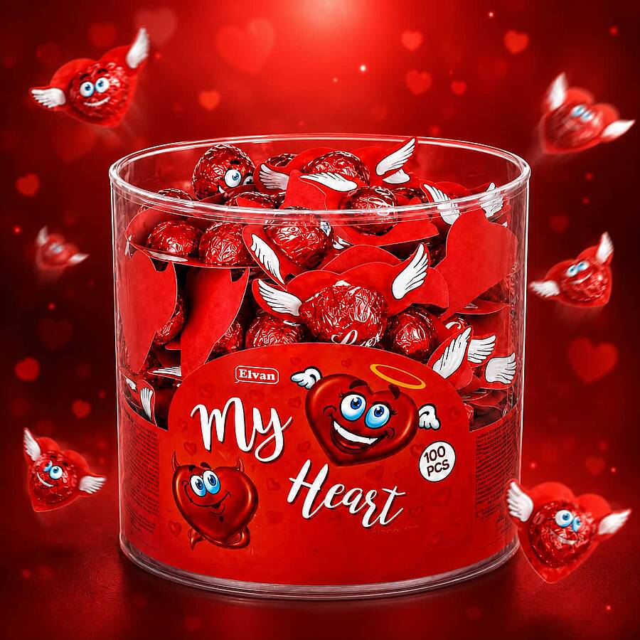 My Heart 8Gr. 100 Pieces (1 Bowl) - 2