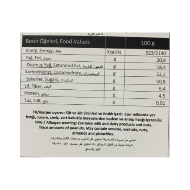 Naturpy Glutensiz Fındıklı Bitter Çikolata 100 Gr. (1 Adet) - 2