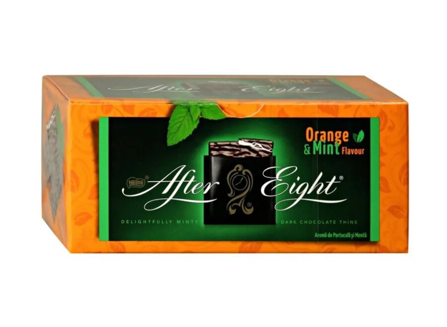 Nestle After Eight Portakal ve Naneli Bitter Çikolata 200 Gr. (1 Paket) - 1