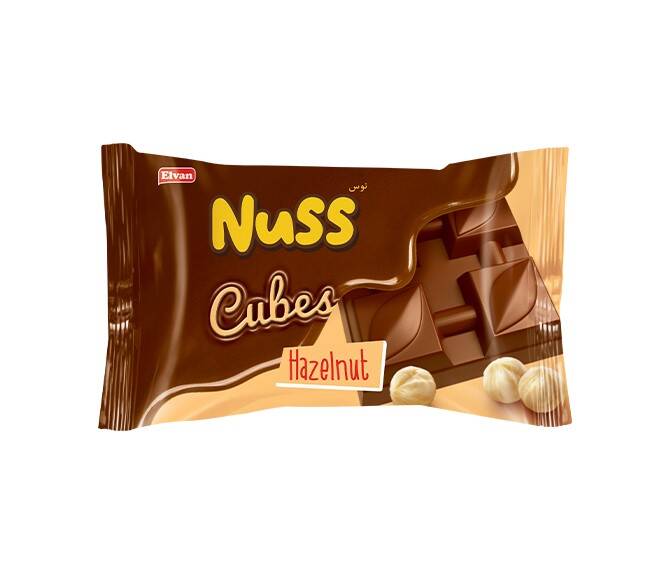 Nuss Cubes Hazelnut 7 Gr. 48 Pieces (1 Box) - 2