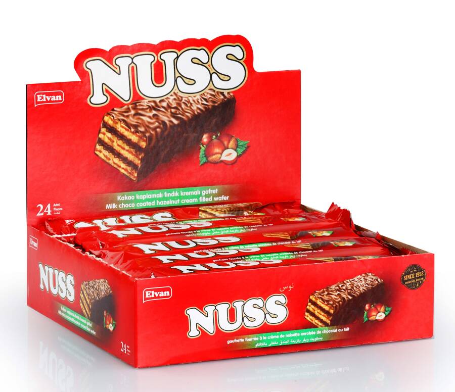 Nuss Gofret 15 Gr. 24 Adet (1 Kutu) - 4