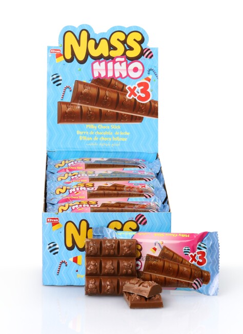 Nuss Nino 60Gram 24 Pieces (1 Box) - Elvan