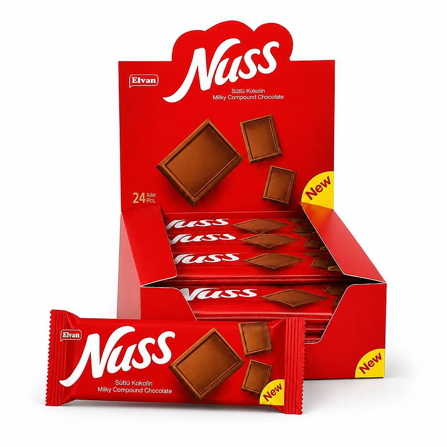 Nuss Tablet 21 Gram 24 Pieces (1 Box) - 1