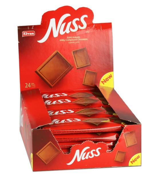 Nuss Tablet 21 Gr. 24 Adet (1 Kutu) - 3