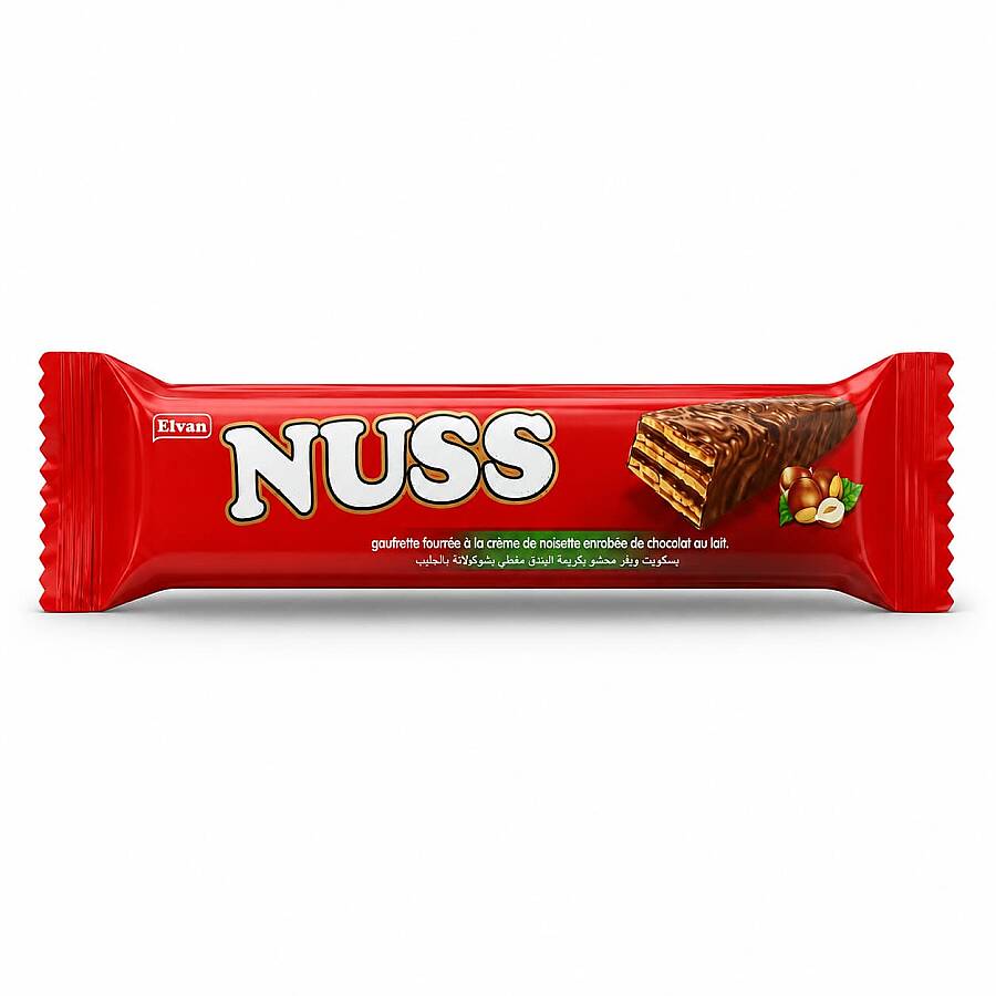 Nuss Wafer 18 Gr. 24 Pieces (1 Box) - 2