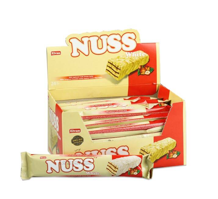 Nuss White 25 Gr. 24 Adet (1 Kutu) - 1