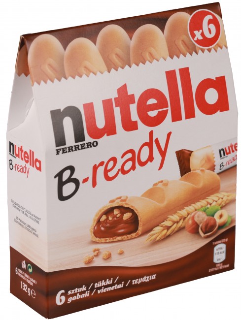 Nutella - Nutella B-Ready 132 Gr. (1 Paket)