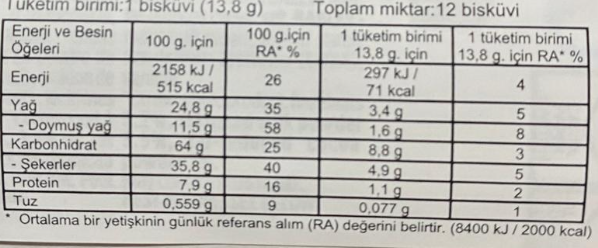 Nutella Biscuits 166 Gr. (1 Paket) - 3