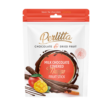 Perlitta Mango ve Armutlu Sütlü Çikolatalı Stick 80 Gr. (1 Paket) - 1