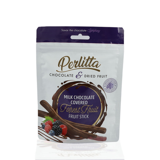 Perlitta Orman Meyveli Sütlü Çikolatalı Stick 80 Gr. (1 Paket) - 1