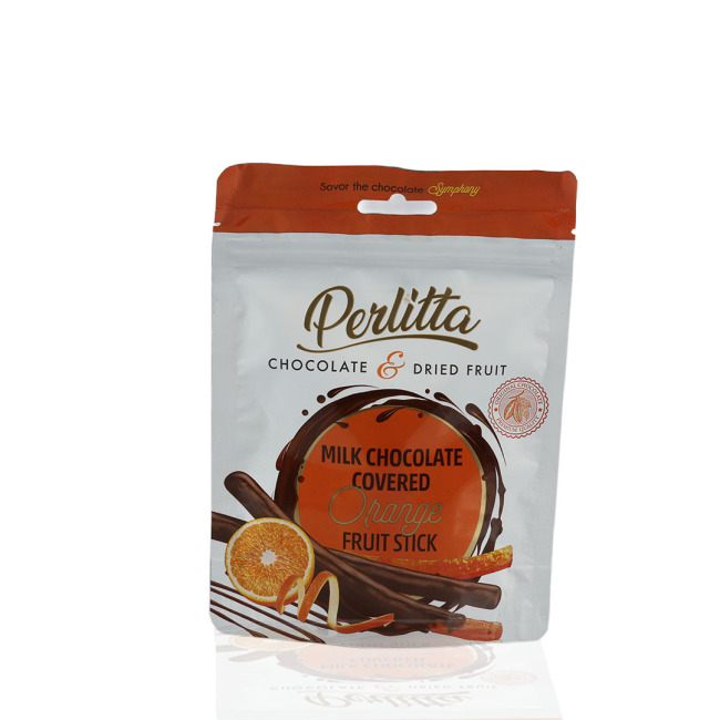 Perlitta Portakallı Sütlü Çikolatalı Stick 70 Gr. (1 Paket) - Perlitta