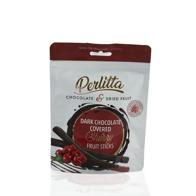 Perlitta Vişneli Bitter Çikolatalı Stick 70 Gr. (1 Paket) - Perlitta