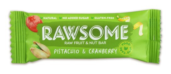 Rawsome Antep Fıstığı ve Turna Yemişli Bar 40 Gr. (1 Adet) - Rawsome
