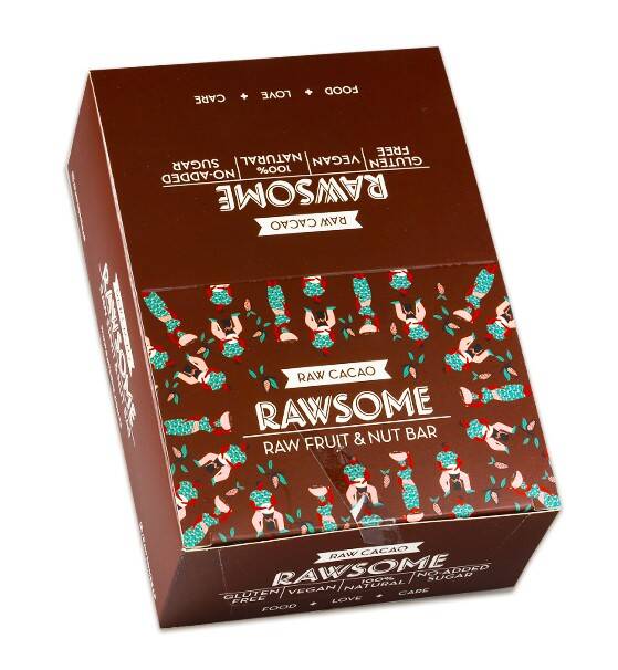 Rawsome Kakaolu Kuruyemiş ve Meyve Bar 40 Gr. 16 Adet (1 Kutu) - 4