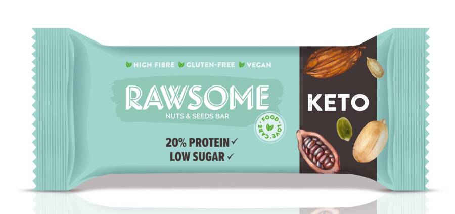 Rawsome Ketojenik Kakaolu Protein Bar 40 Gr. (1 Adet) - 1