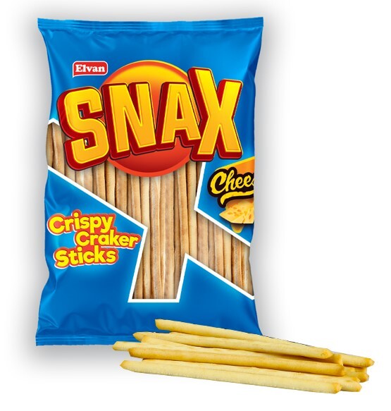 Snax Crackers with Cheese 150 Gr (1 Pack) - Elvan