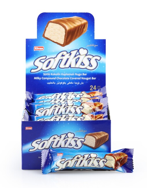 Softkiss Bar 18 Gr 24 Pieces (1 Box) - Elvan