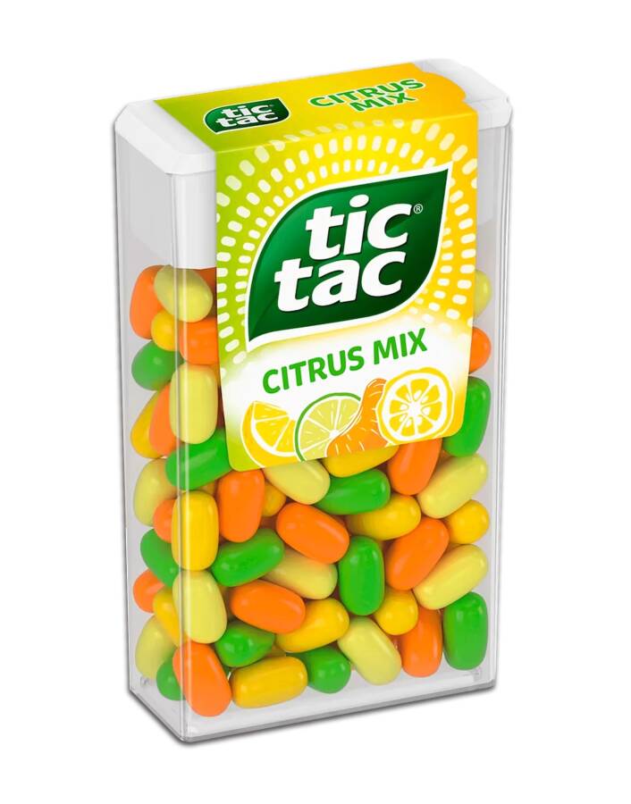 Tictac Mixed Fruit Flavored Candy 18 Gr. (1 Piece) - 2